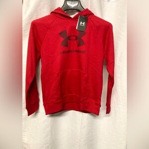 Under Armour Kids Bold Red Hoodie